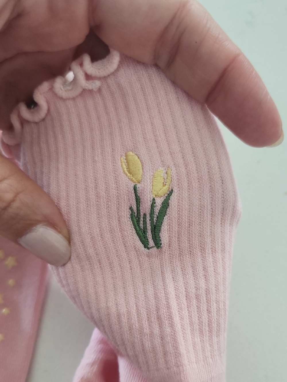 NWOT - Pink Sticky Socks - Picture 3 of 4